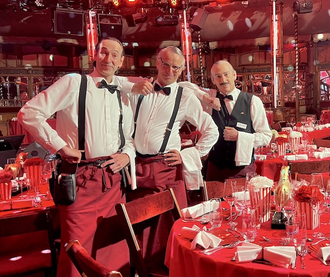 Drei Comedykellner aus Berlin