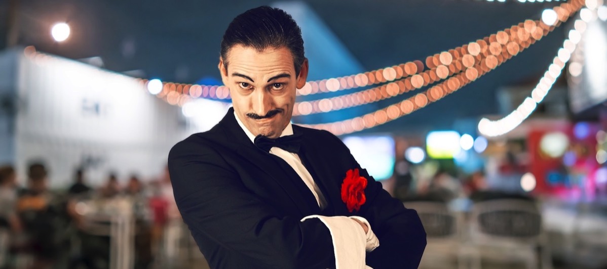 Spaßkellner für Familienfeste