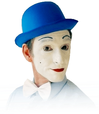 der Pantomime Alexander Simon